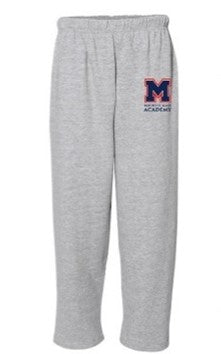 Sweatpants (Open Bottom in Oxford Gray)