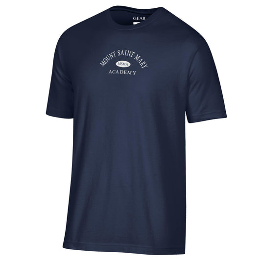 Short Sleeve Navy Tee-Shirt