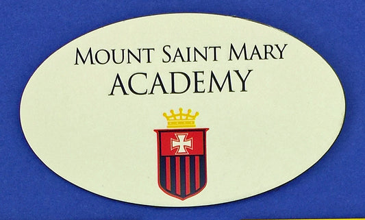 Magnet-Mount Crest-Oval