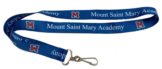 Lanyard Light Blue/White, "M" Logo